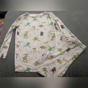 Bellabu Bear Bamboo TMNT Kids Pajama Set